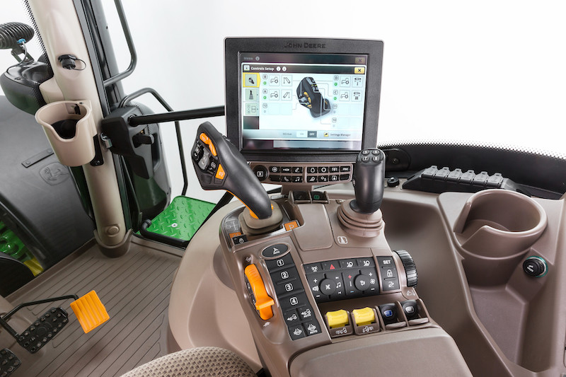 équipement cabine tracteur john deere