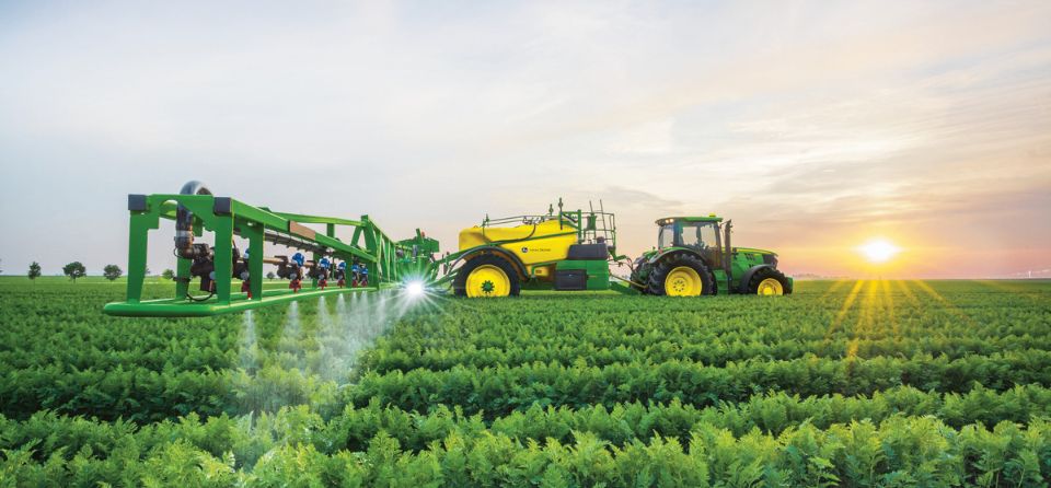 pulvérisateur john deere trainé